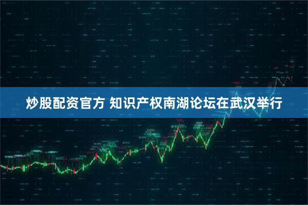 炒股配资官方 知识产权南湖论坛在武汉举行