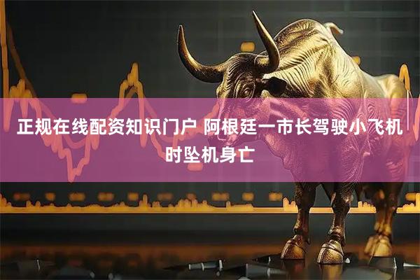 正规在线配资知识门户 阿根廷一市长驾驶小飞机时坠机身亡